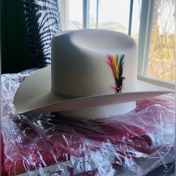 NWT ⚡️ NRA ISSUED ⚡️ National Rifle Association Issued Stetson Cowboy Hat - Picture 6 of 17